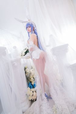 [福利COS] Coser小姐姐星之迟迟 - 碧蓝航线 花园