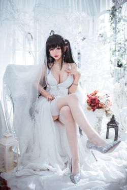 [福利COS] 仙女月 - 大凤纯白婚纱
