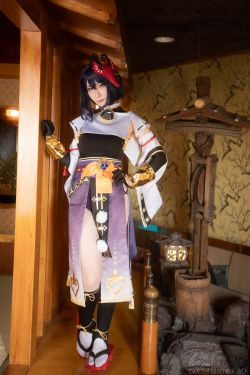 [Cosplay] [my suite] Atsuki あつき - Genshin Impact Yae Miko & Kujou Sara - 1