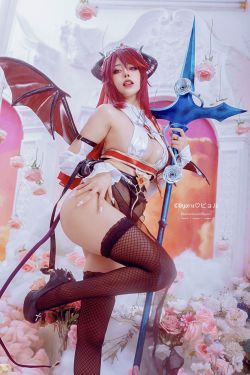 日本性感萝莉 Byoru - Rosaria Succubus Genshin Impact