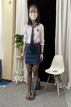 三禾摄影 No.048 牛仔裙 黑丝 高跟
