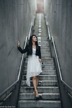 筱筱 - 天台连衣裙