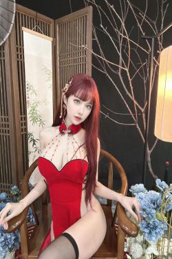 Shika小鹿鹿 - 新年红旗袍