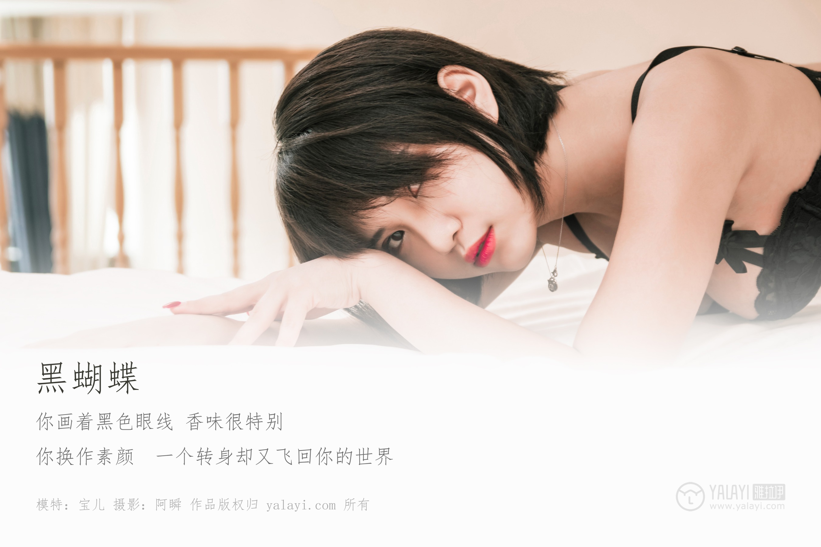 [YALAYI雅拉伊] NO.240 黑蝴蝶 宝儿