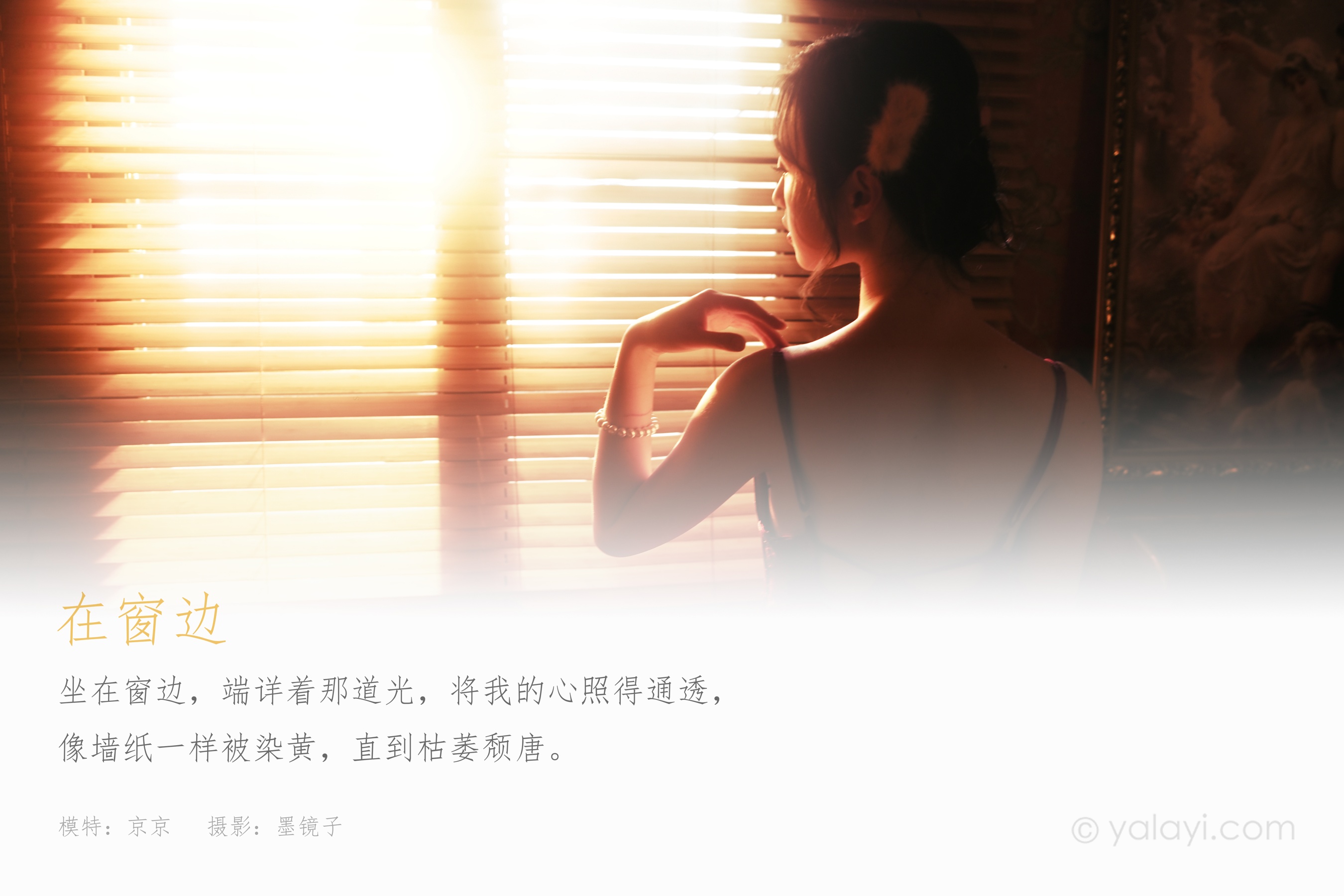 [YALAYI雅拉伊] NO.794 京京 在窗边