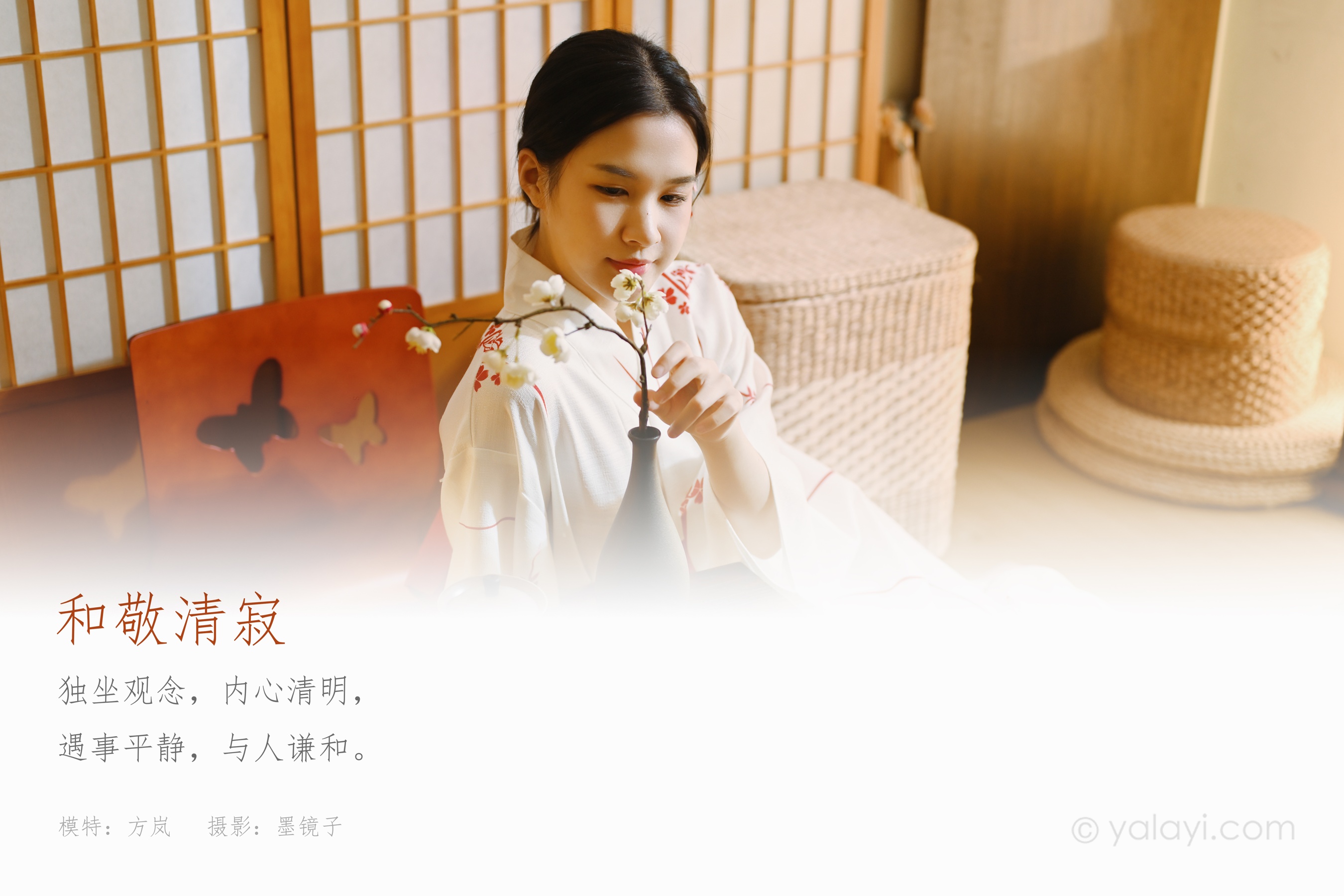 [YALAYI雅拉伊] NO.734 方岚 《和敬清寂》