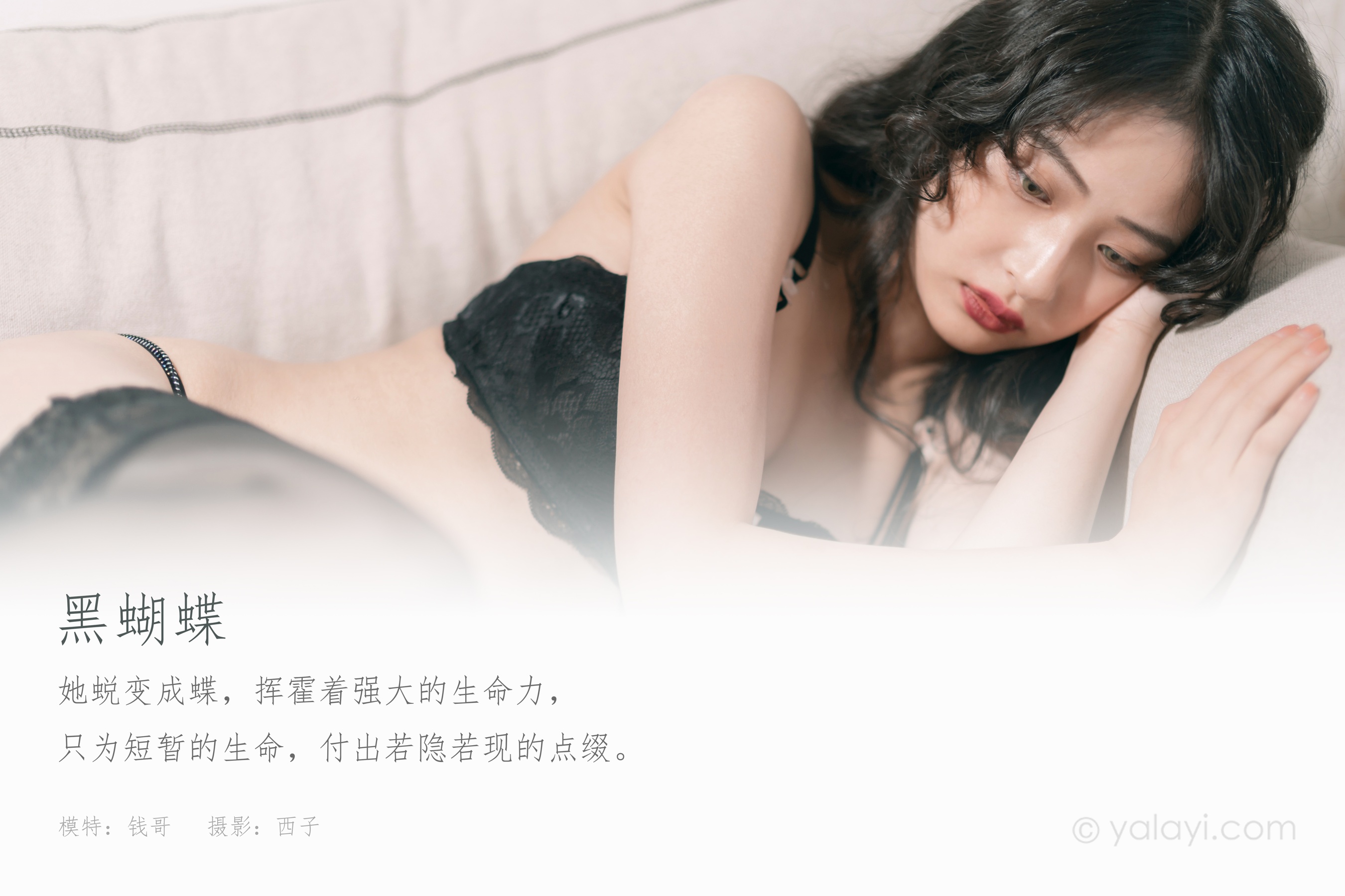 [YALAYI雅拉伊] NO.842 西子 黑蝴蝶