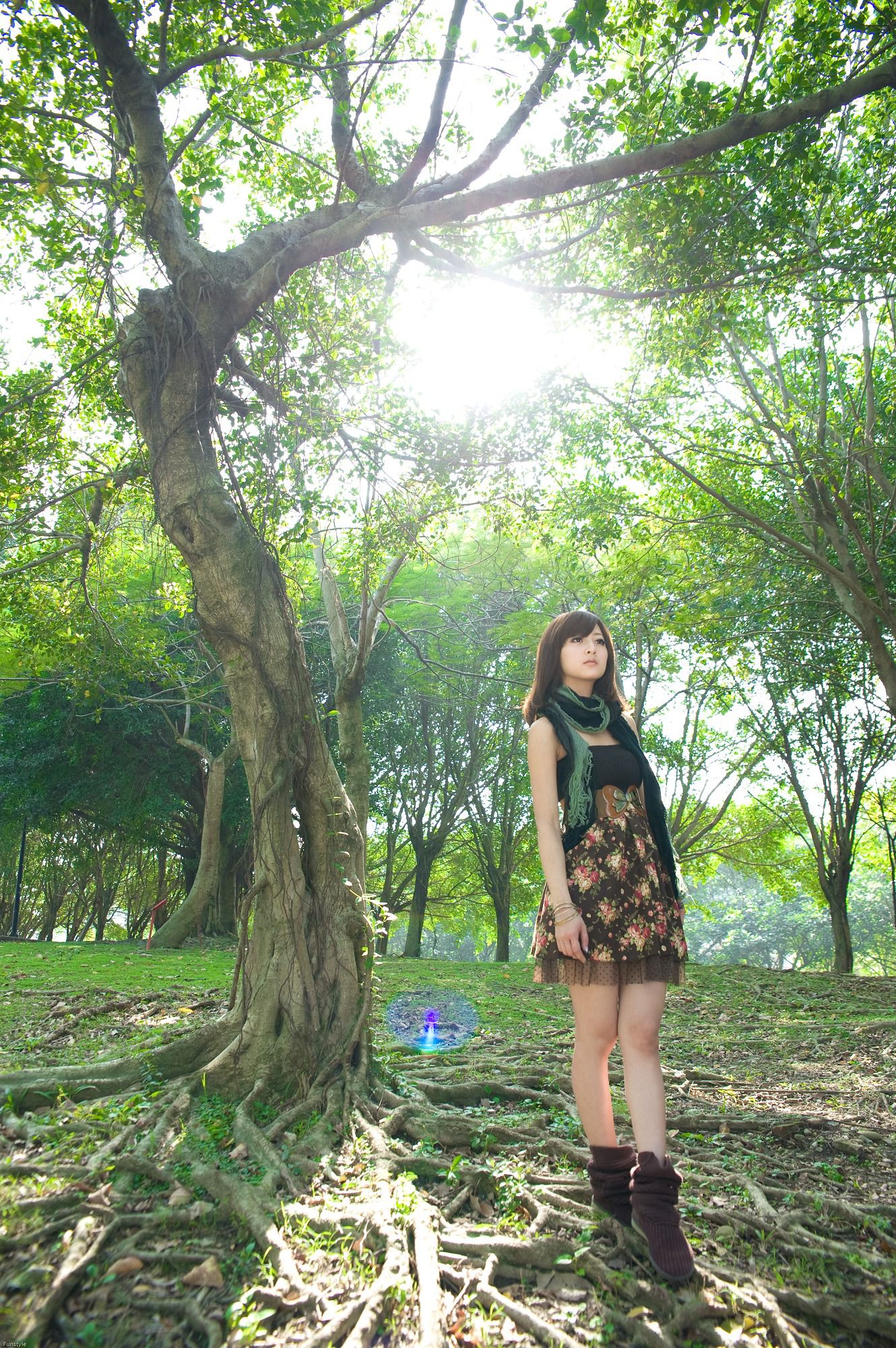 果子MM/张凯洁《四四南村+大安森林公園外拍》