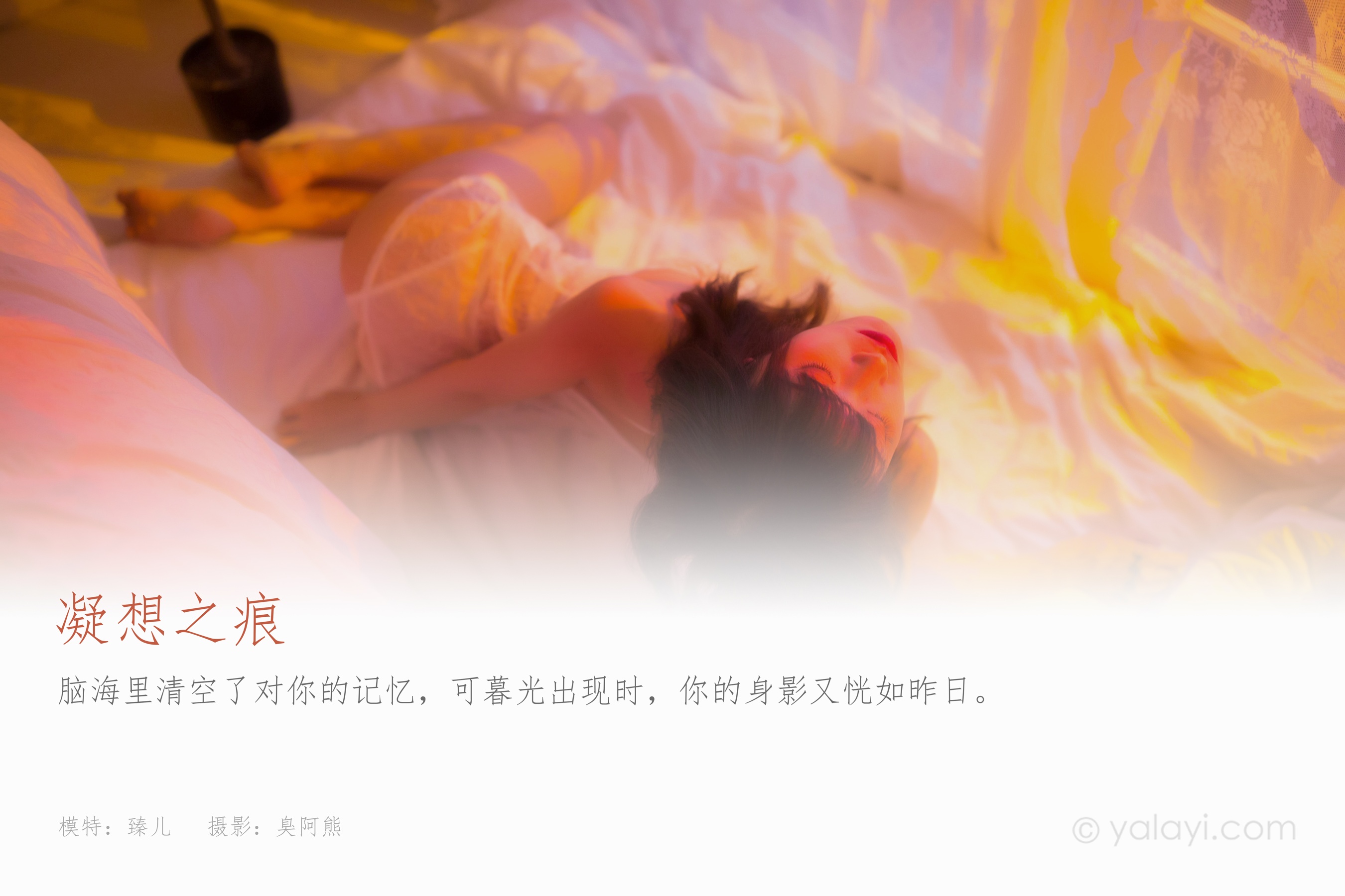 [YALAYI雅拉伊] NO.779 臻儿 凝想之痕
