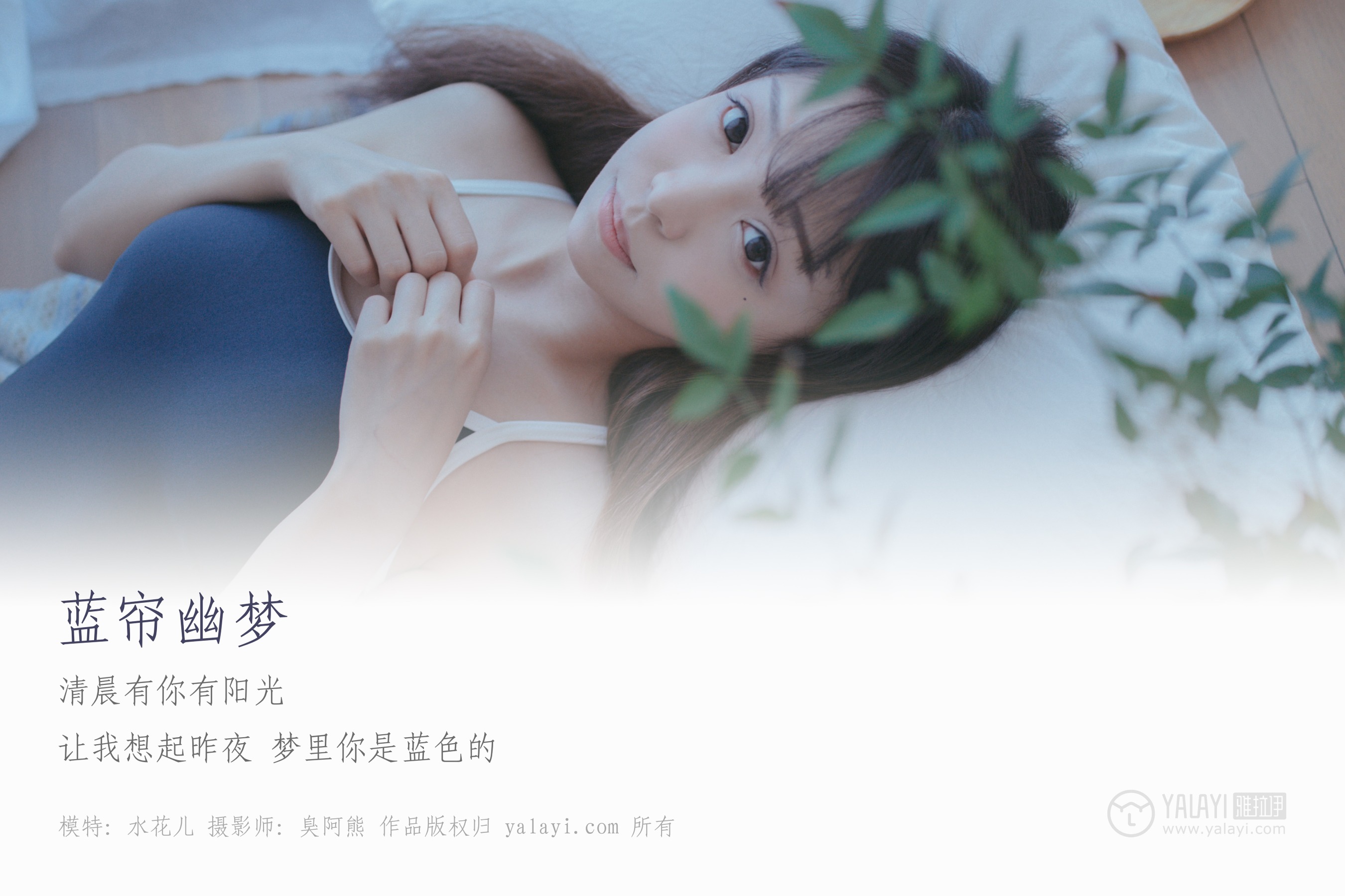 [YALAYI雅拉伊] NO.068 蓝帘幽梦 水花儿