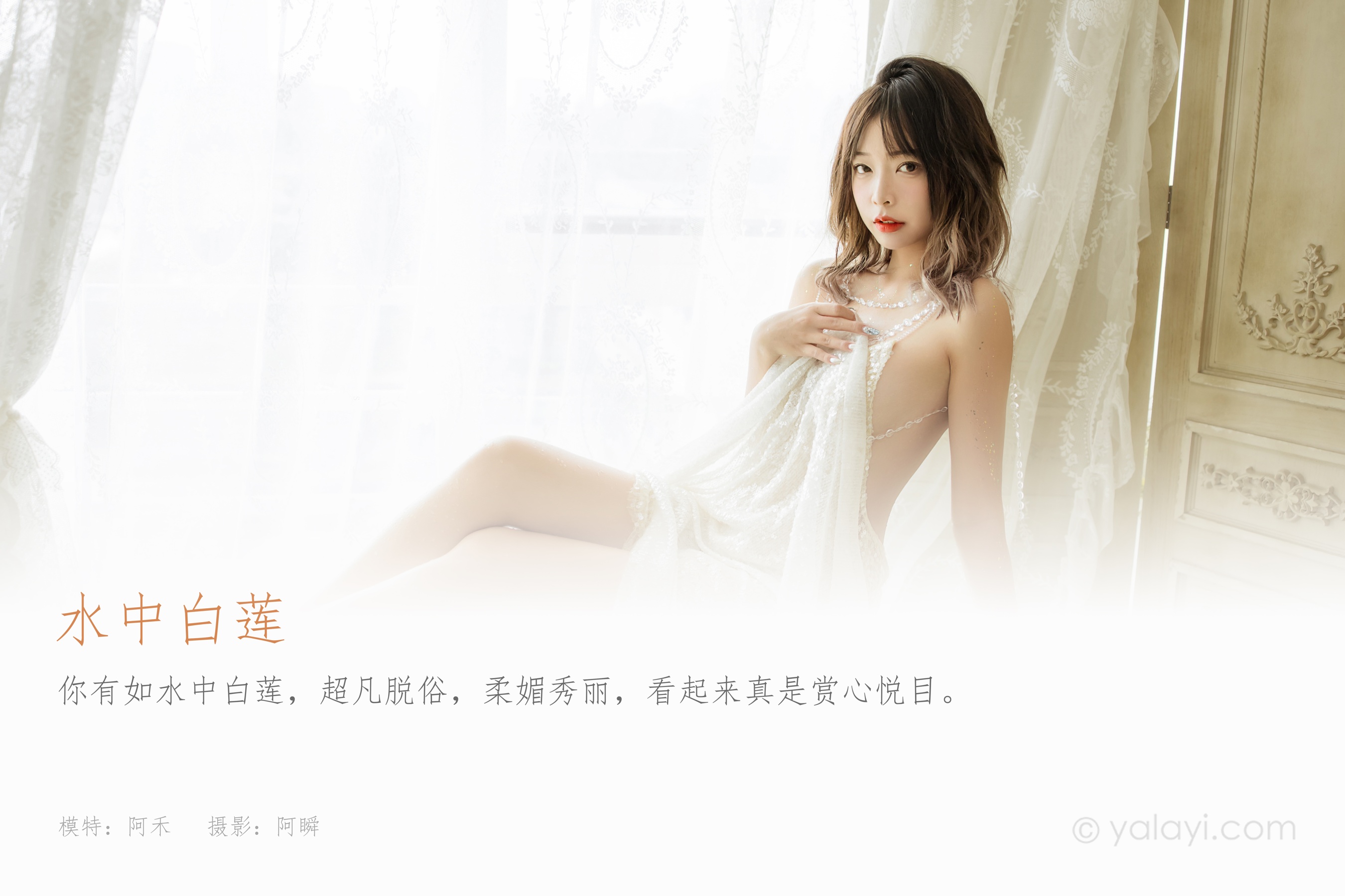 [YALAYI雅拉伊] NO.868 阿禾 水中白莲