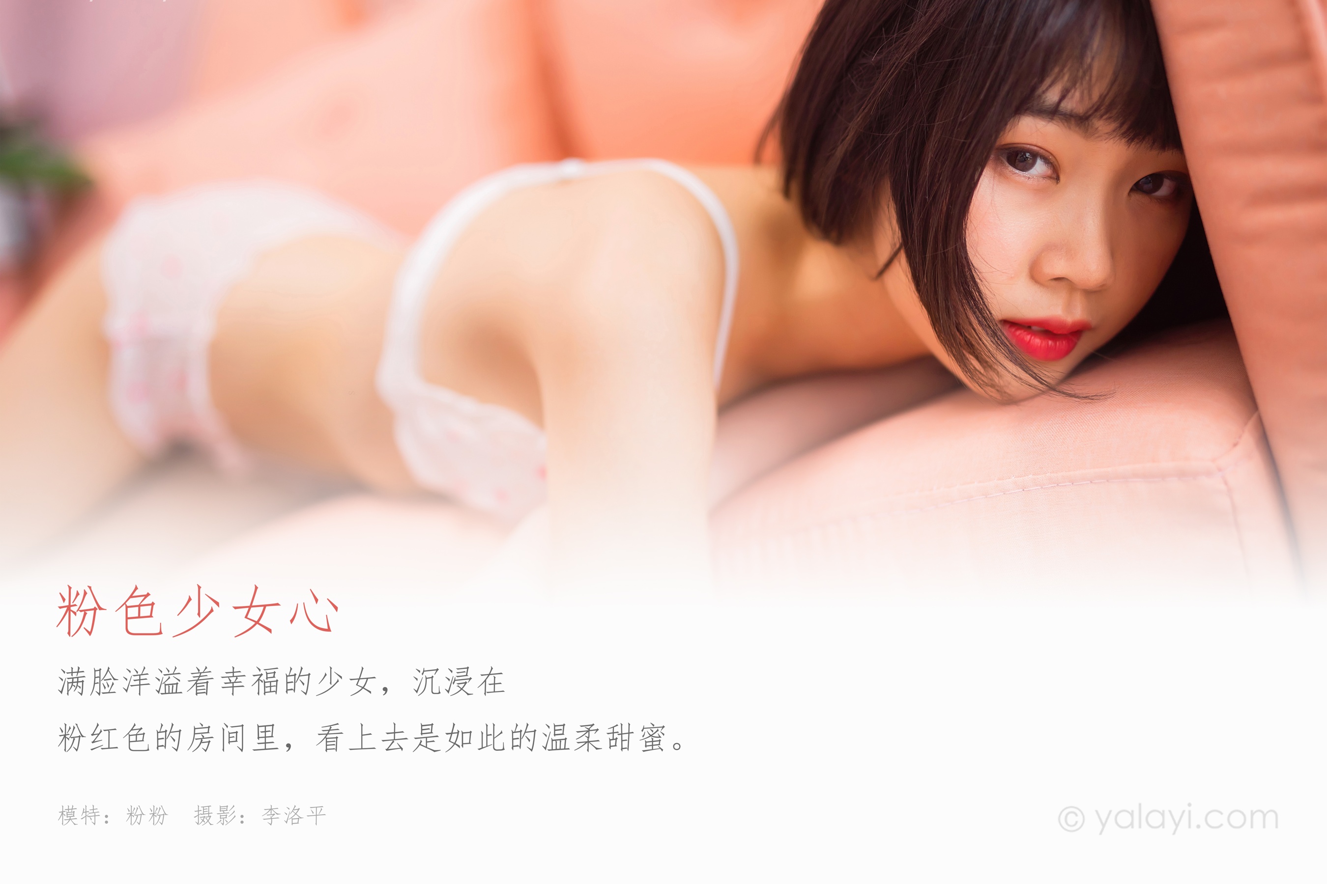 [YALAYI雅拉伊] NO.658 粉粉 《粉色少女心》
