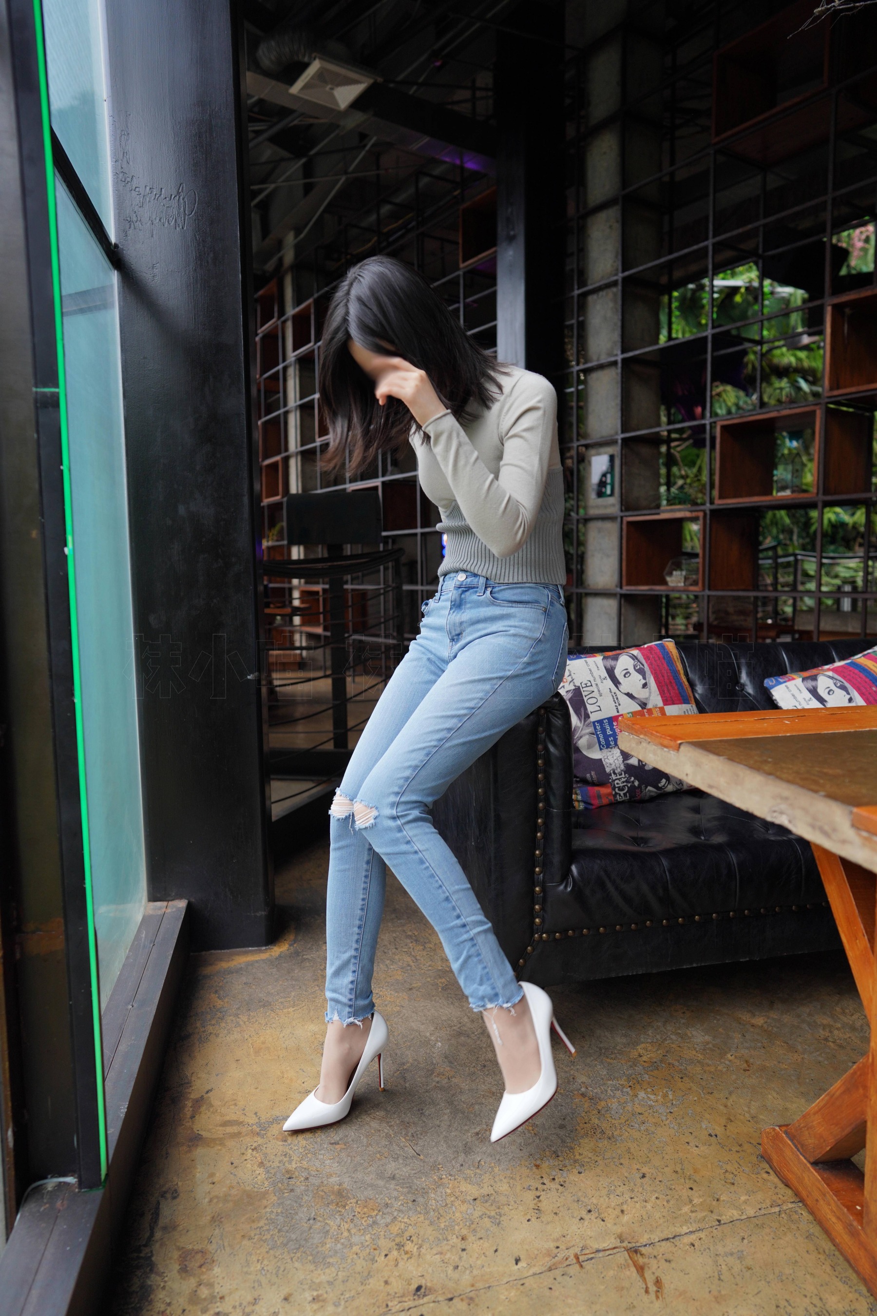 [袜小喵] KT279 牛仔裤