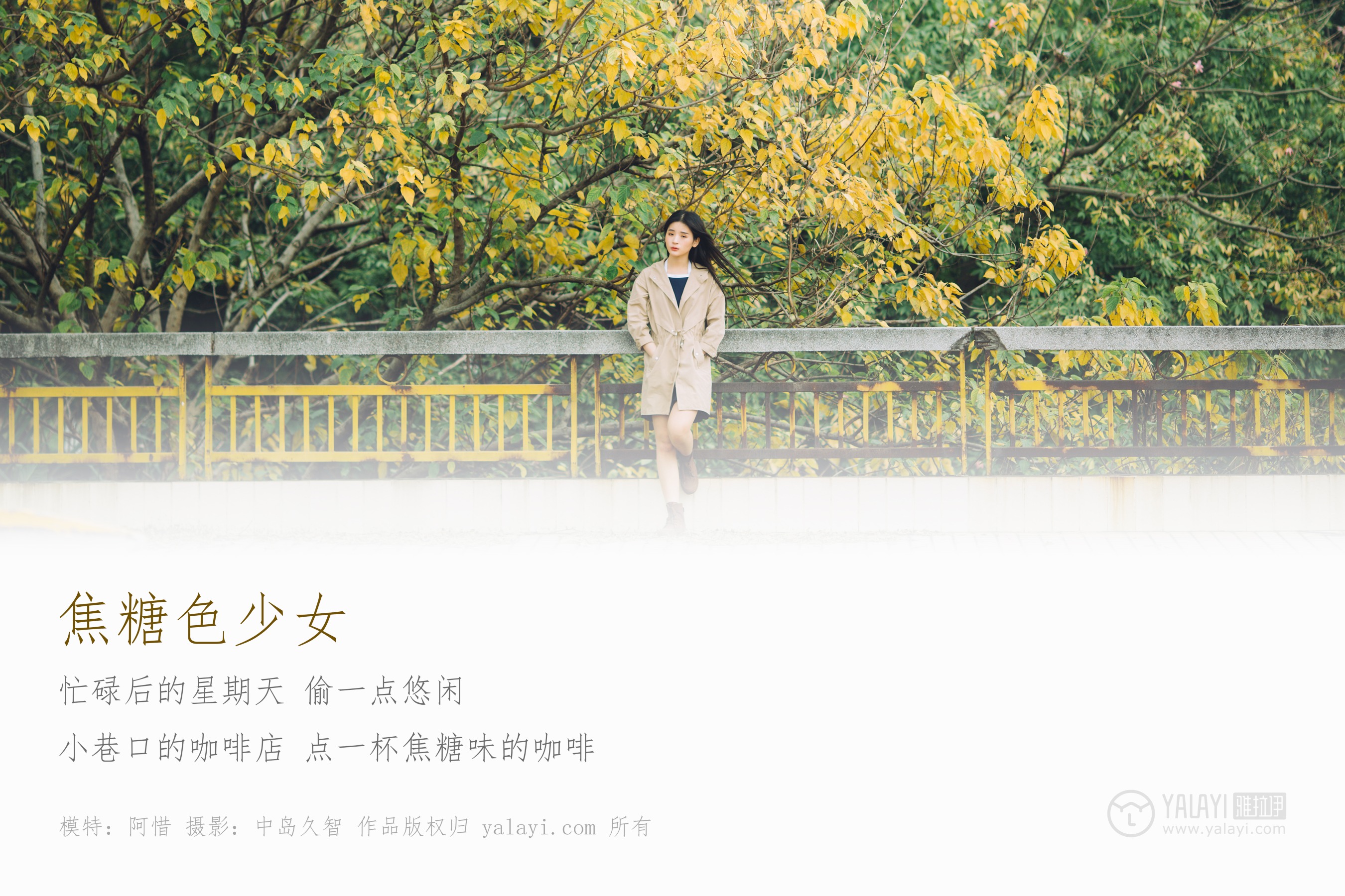 [YALAYI雅拉伊] NO.179 焦糖色少女 阿惜