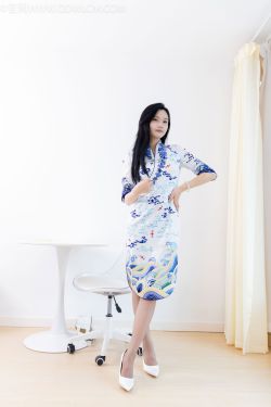 物恋传媒 No.2513 橙子 - 旗袍、高跟鞋、薄灰丝