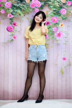 初夏女神 No.308 幺幺 黑白之魅