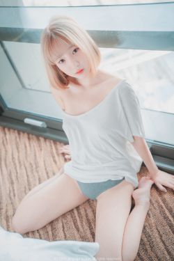 [ARTGRAVIA] VOL.062 巨乳少女姜仁卿 - 丁字裤+T恤衫+网袜兔女郎