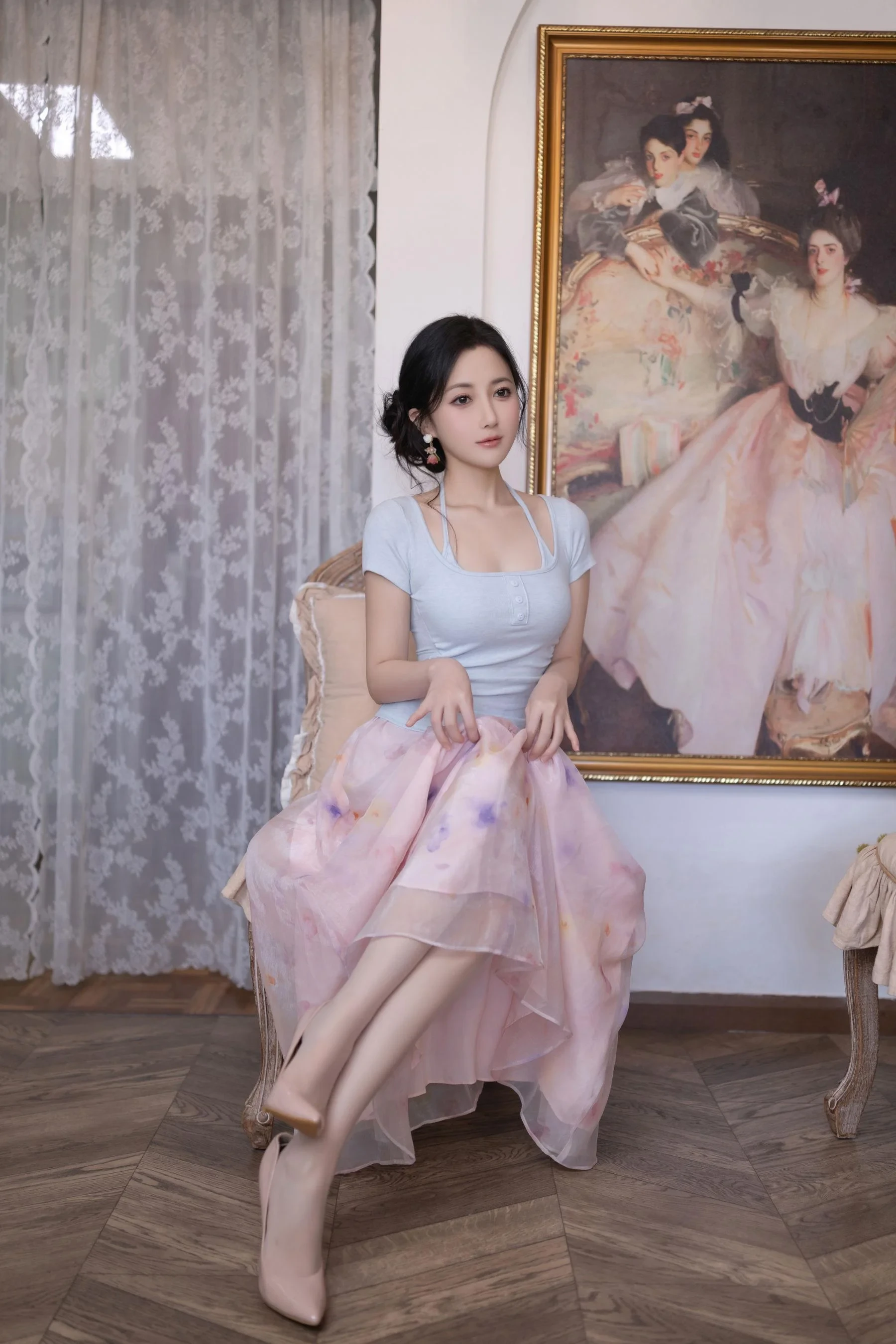  鱼子酱 诱人私拍福利 森系117P